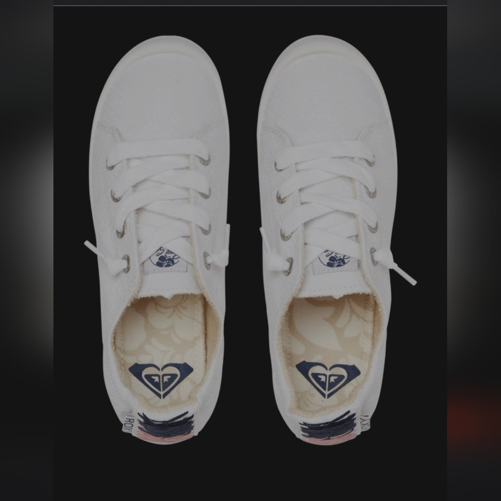 Roxy Women's Bayshore White Sneakers